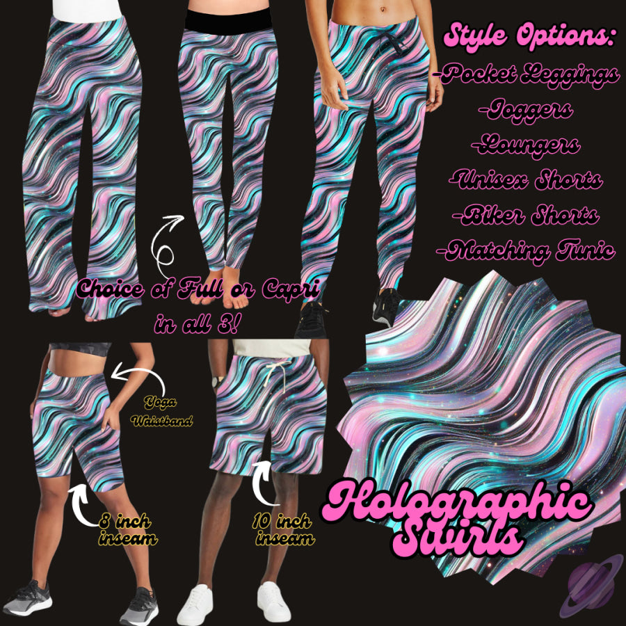 Preorder Custom Styles - Holographic Swirls - Closes 23 Mar - ETA late Jun 2025 Streetwear