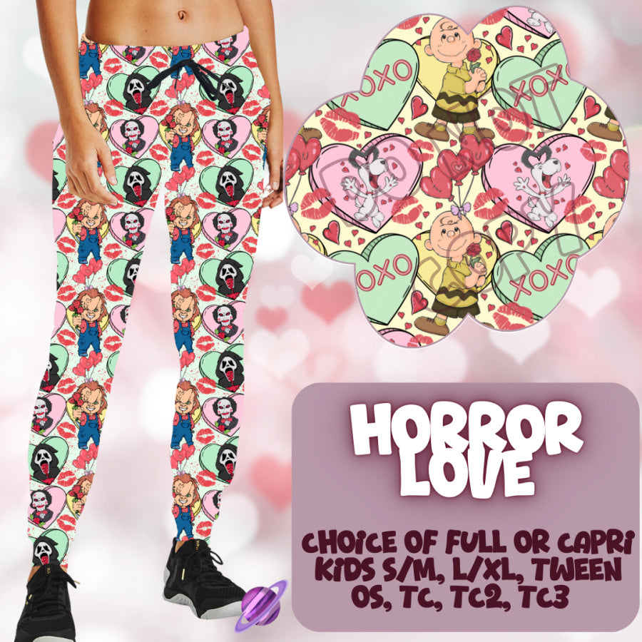 PREORDER Custom Styles - Horror Love - Closes 2 Dec - ETA mid Feb 2025 Leggings