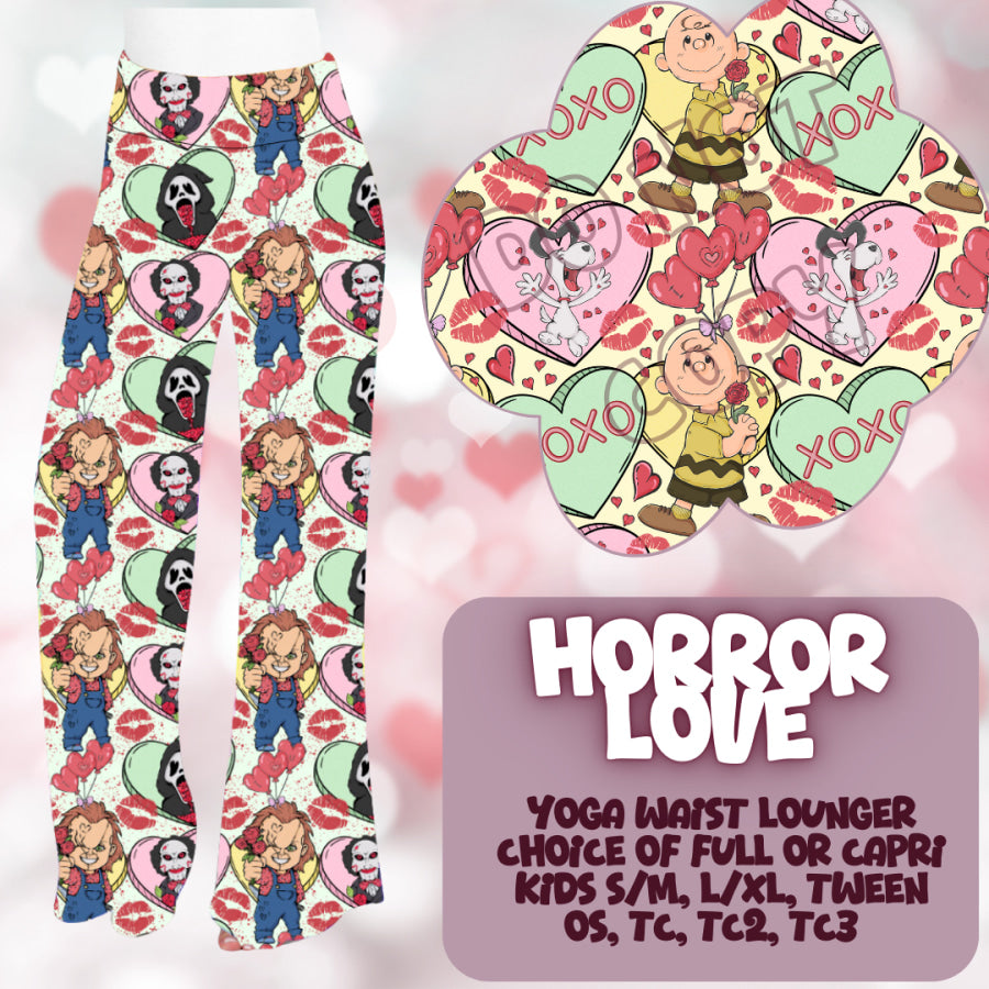 PREORDER Custom Styles - Horror Love - Closes 2 Dec - ETA mid Feb 2025 Leggings