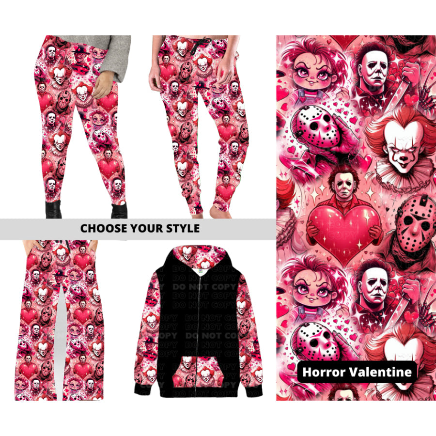 PREORDER Custom Styles - Horror Valentine - Closes 28 Nov - ETA late Feb 2025 Leggings