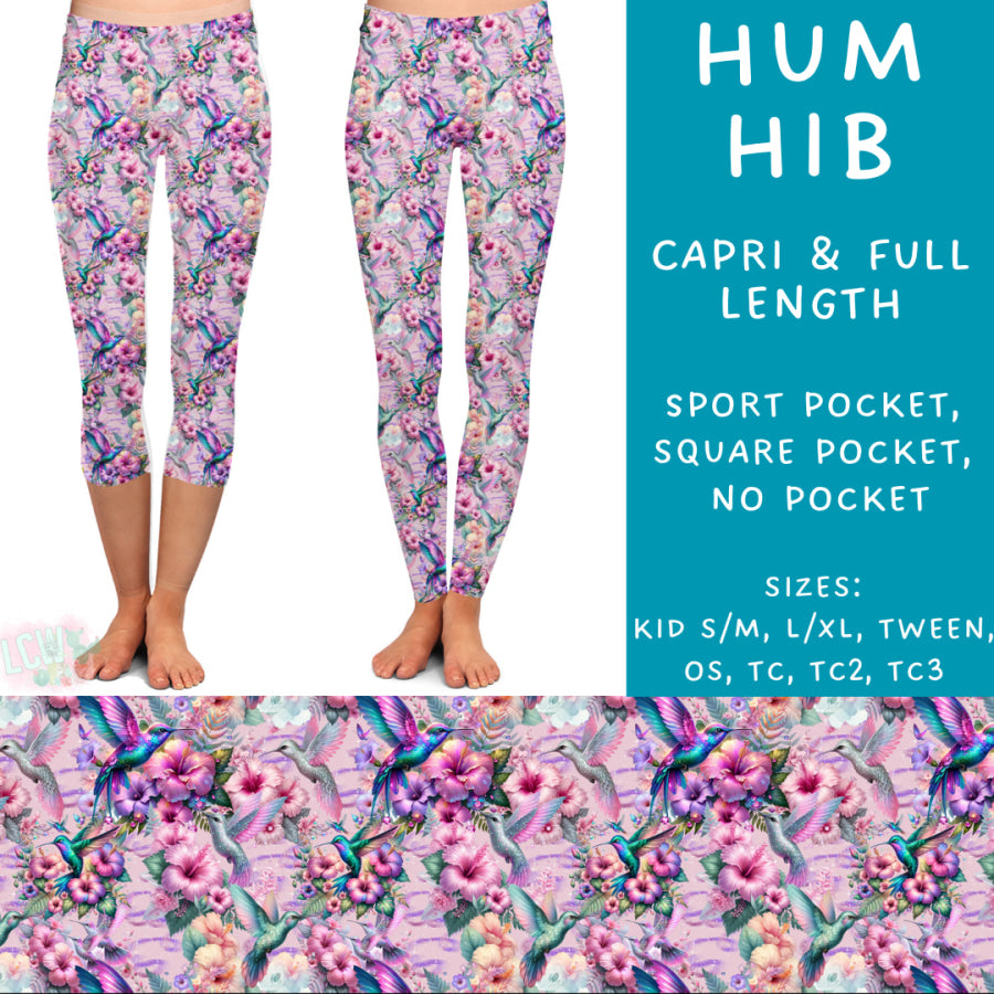 Preorder Custom Styles - Hum Hib - Closes 13 Nov - ETA late Jan 2025 Leggings