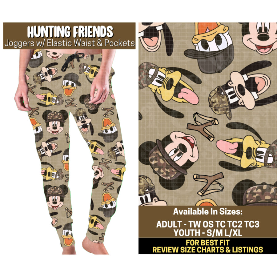 Preorder Custom Styles Hunting Friends Closes 12 Sep ETA mid Jan 2026 Leggings
