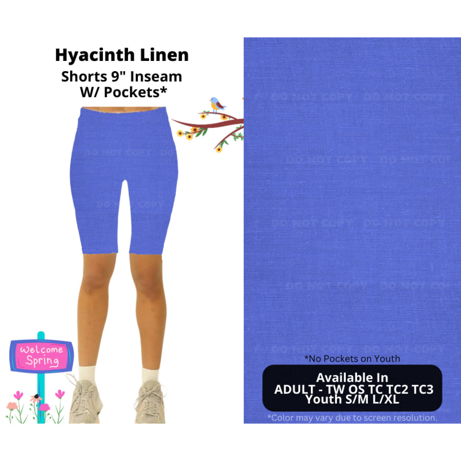 PREORDER Custom Styles - Hyacinth Linen - Closes 8 Jan - ETA late Apr 2025 Leggings