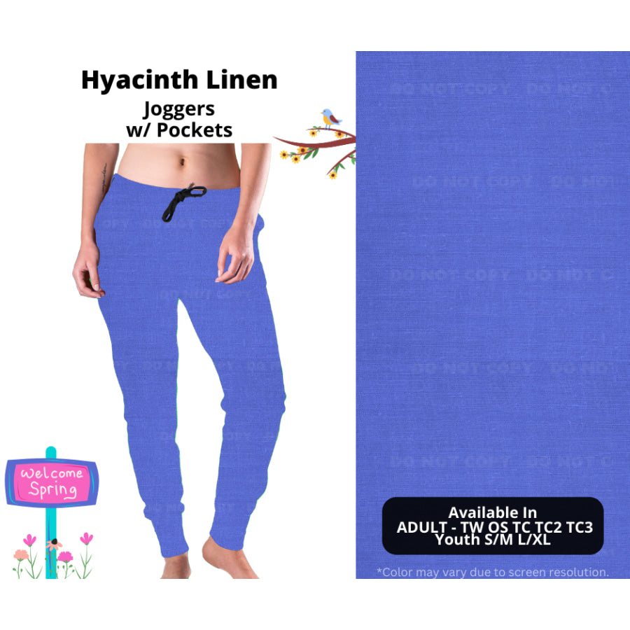 PREORDER Custom Styles - Hyacinth Linen - Closes 8 Jan - ETA late Apr 2025 Leggings