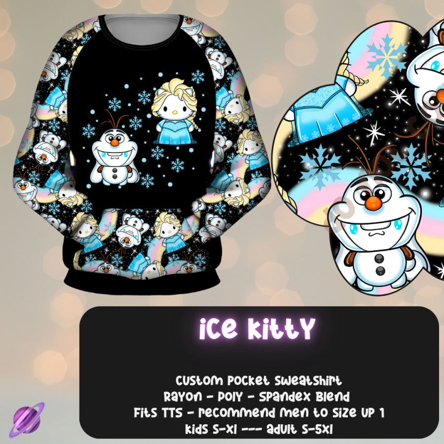 Preorder Custom Styles - Ice Kitty - Closes 17 Nov - ETA mid Feb 2025 Streetwear