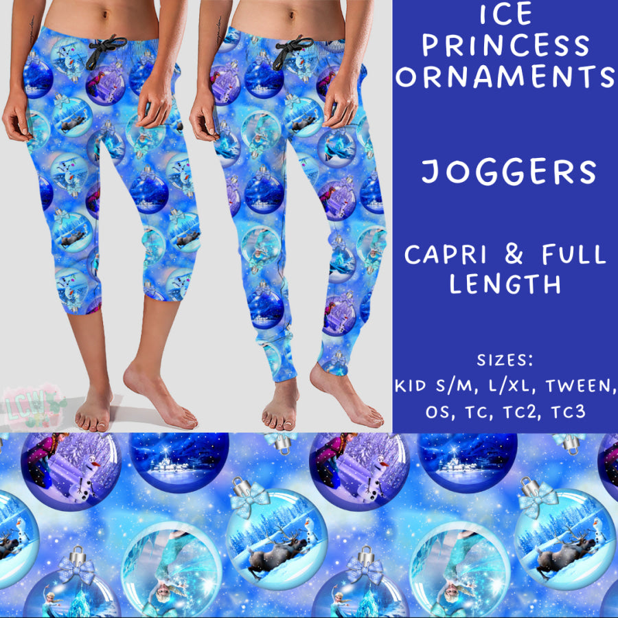 Preorder Custom Styles - Ice Princess Ornaments - Closes 31 Oct - ETA early Jan 2025 Leggings