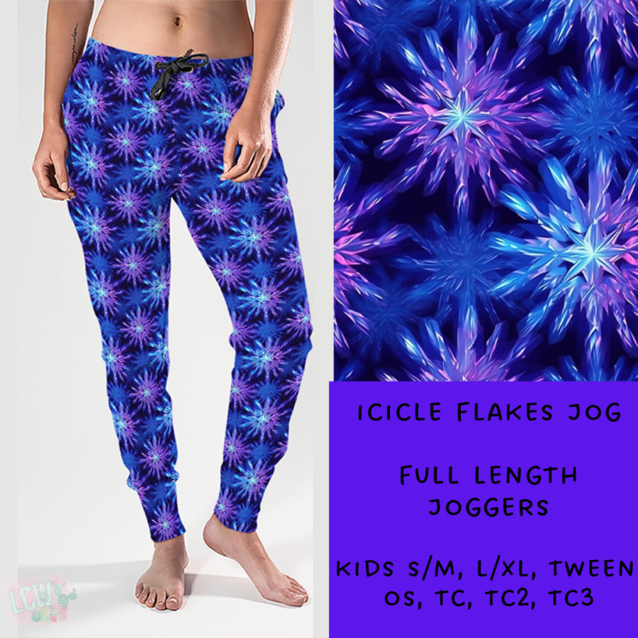 Preorder Custom Styles - Icicle Flakes - Closes 15 Nov - ETA early Feb 2025 Leggings