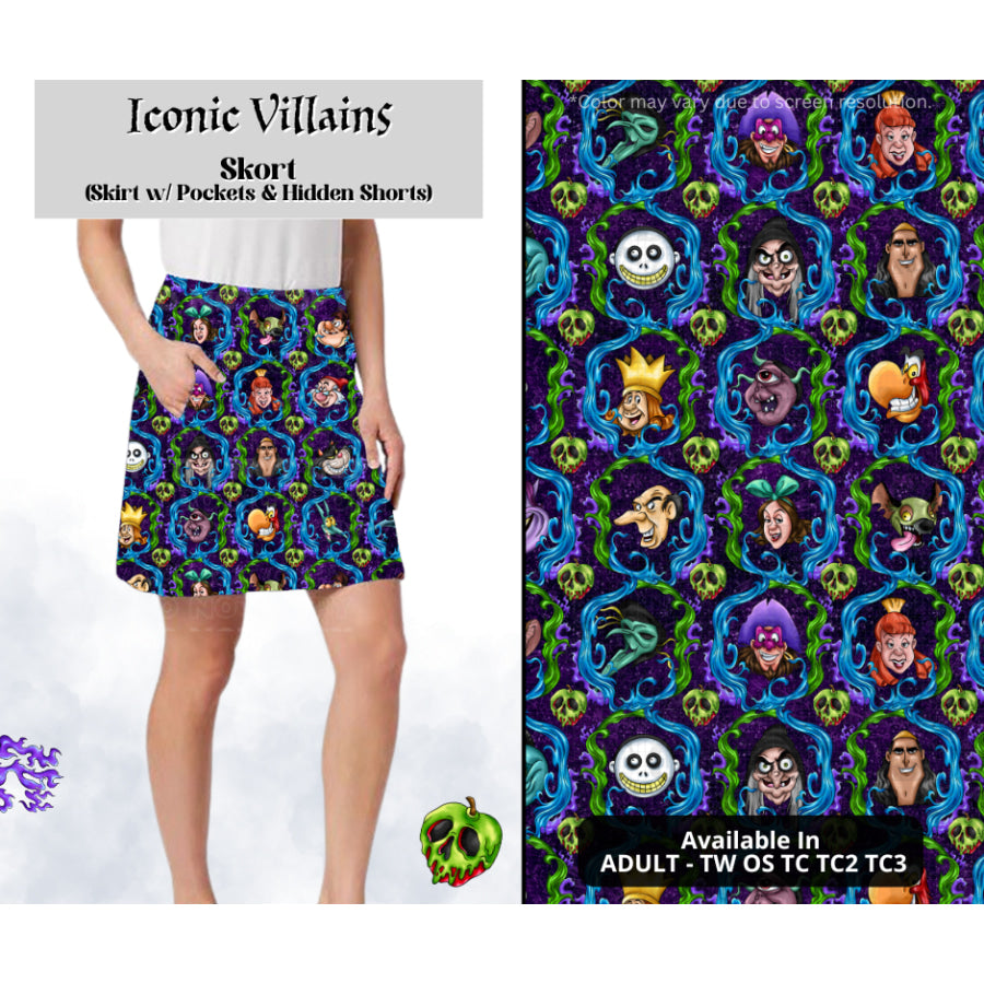 Preorder Custom Styles - Iconic Villains - Closes 28 Mar - ETA mid Jul 2025 Leggings