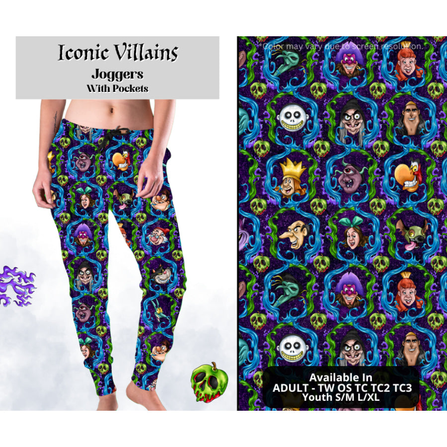 Preorder Custom Styles - Iconic Villains - Closes 28 Mar - ETA mid Jul 2025 Leggings