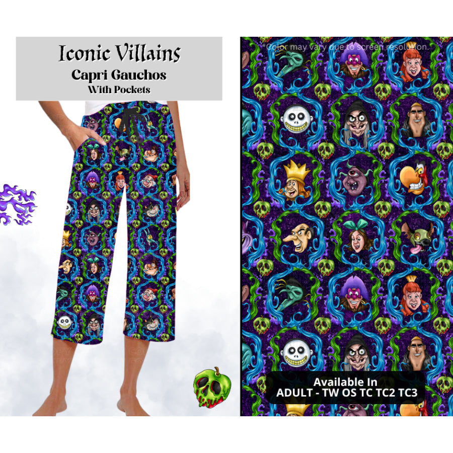 Preorder Custom Styles - Iconic Villains - Closes 28 Mar - ETA mid Jul 2025 Leggings