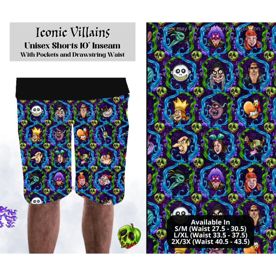 Preorder Custom Styles - Iconic Villains - Closes 28 Mar - ETA mid Jul 2025 Leggings