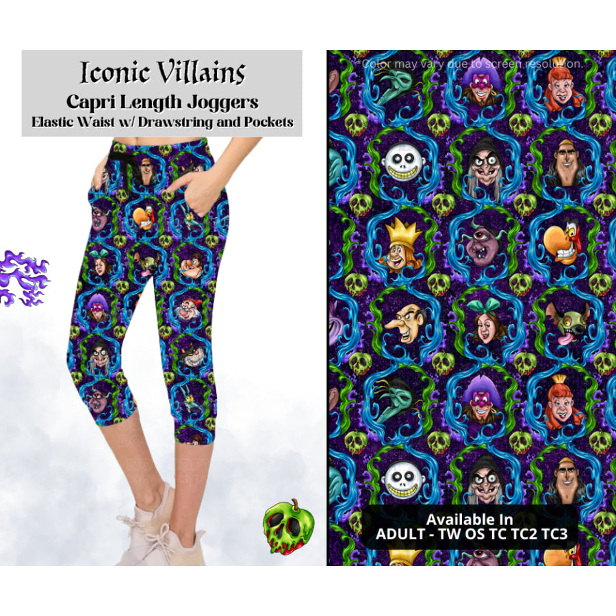 Preorder Custom Styles - Iconic Villains - Closes 28 Mar - ETA mid Jul 2025 Leggings