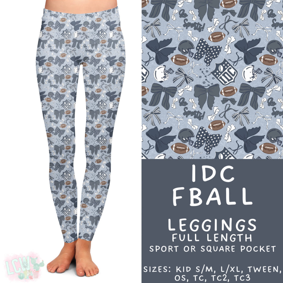 Preorder Custom Styles IDC Fball Closes 4 Sep ETA late Nov 2025 Leggings