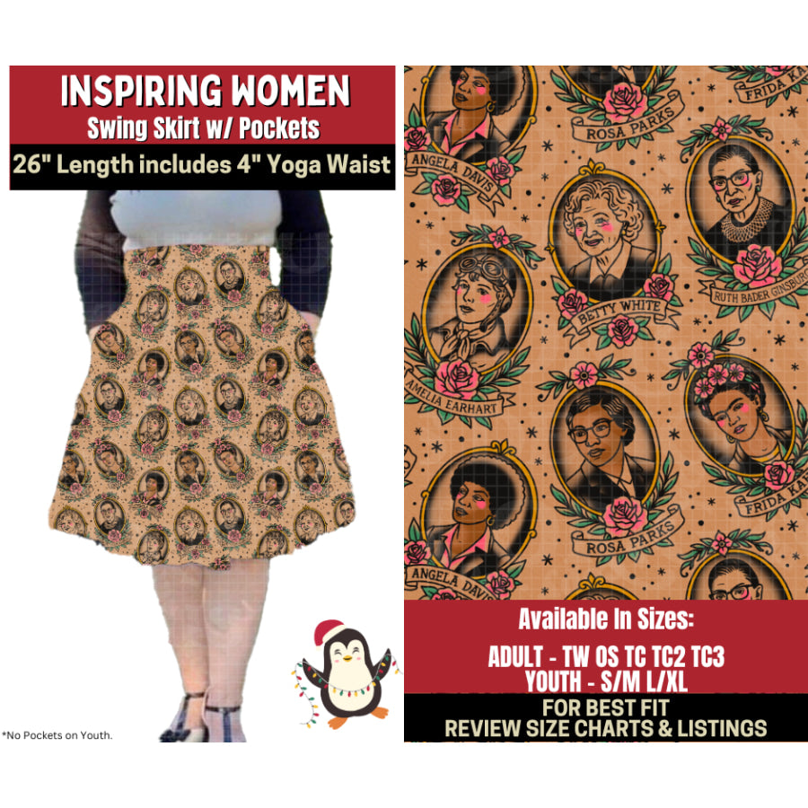 Preorder Custom Styles Inspiring Women Closes 4 Sep ETA early Jan 2026 Leggings