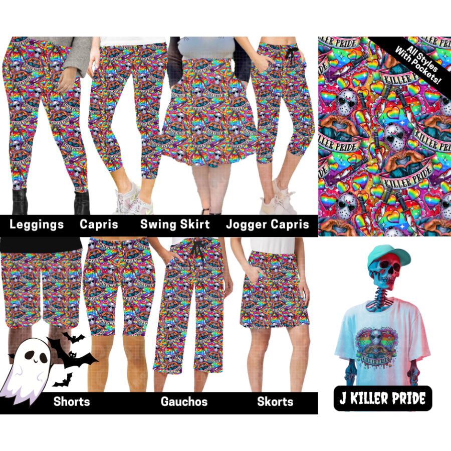 Preorder Custom Styles - J Killer Pride - Closes 28 May - ETA late Sep 2025 Leggings