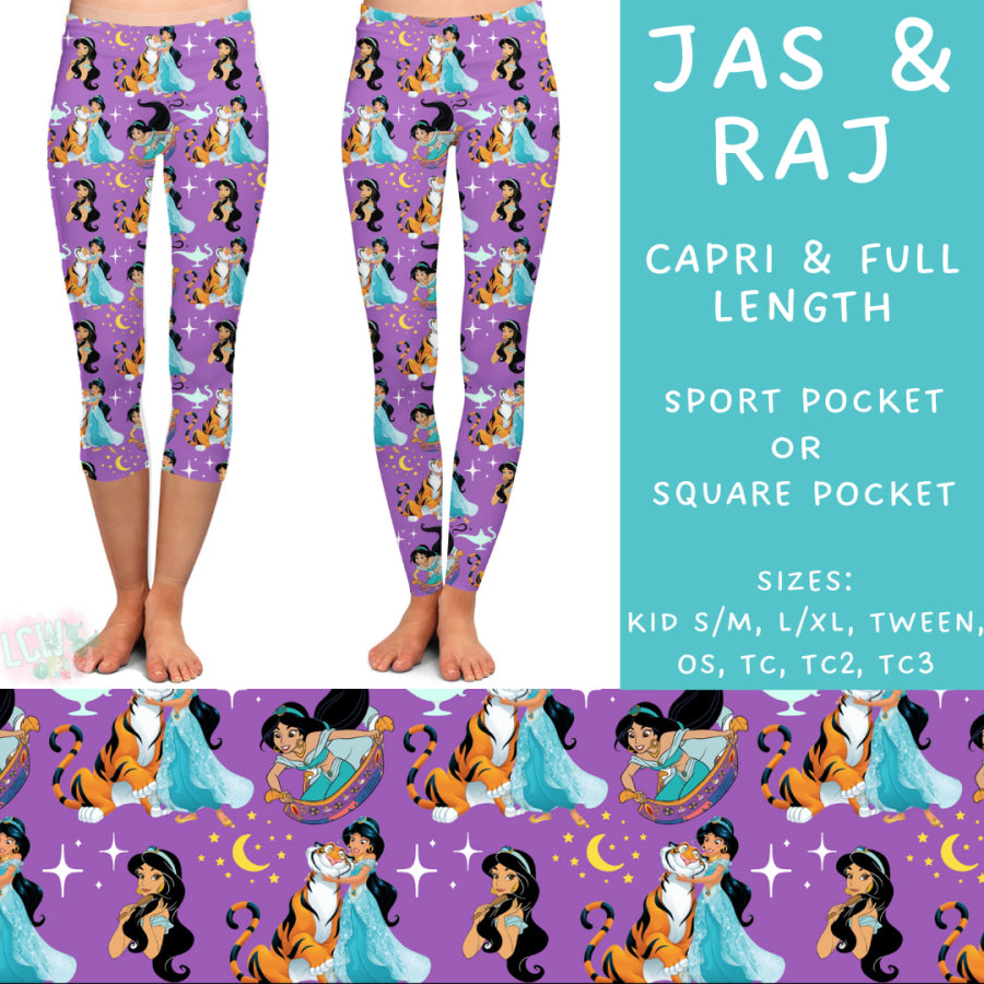 Preorder Custom Styles - Jas and Raj - Closes 12 Mar - ETA early Jun 2025 Leggings