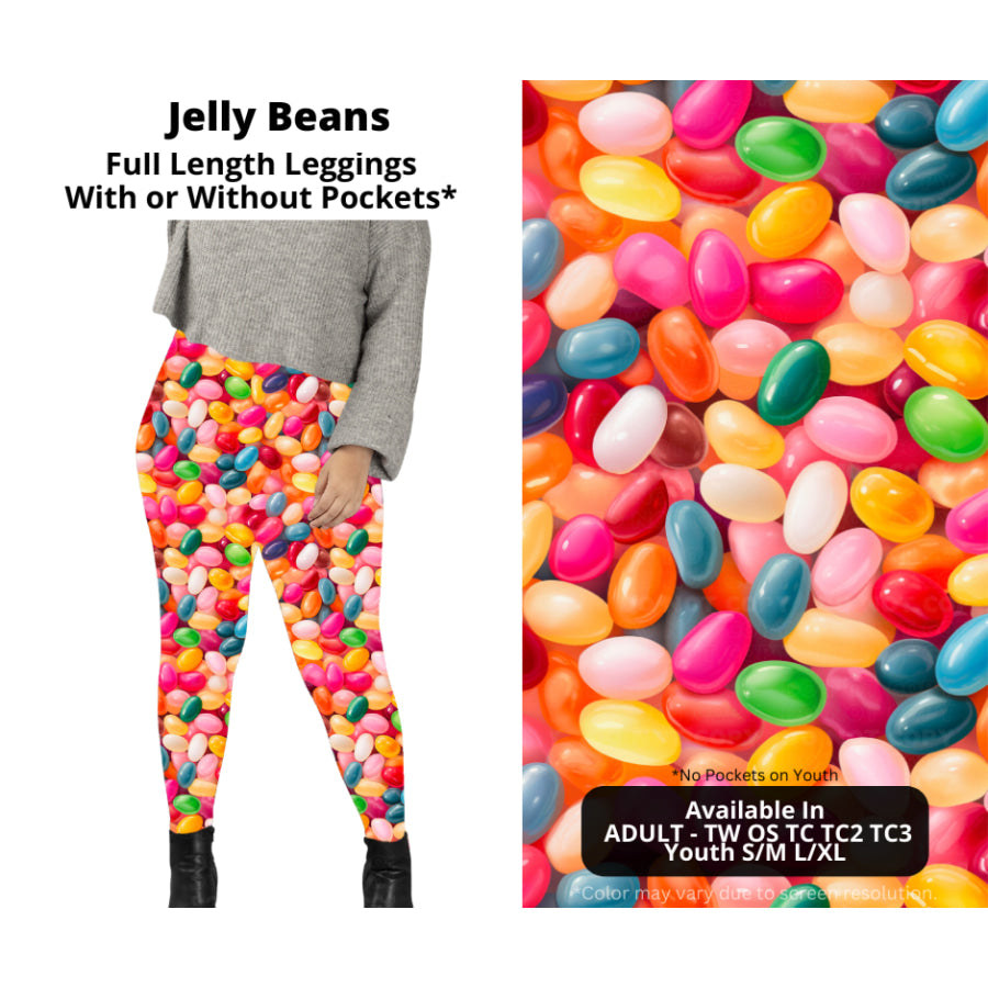 PREORDER Custom Styles - Jellybeans - Closes 22 Jan - ETA late Apr 2025 Leggings