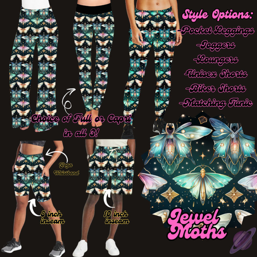 Preorder Custom Styles - Jewel Moths - Closes 23 Mar - ETA late Jun 2025 Streetwear