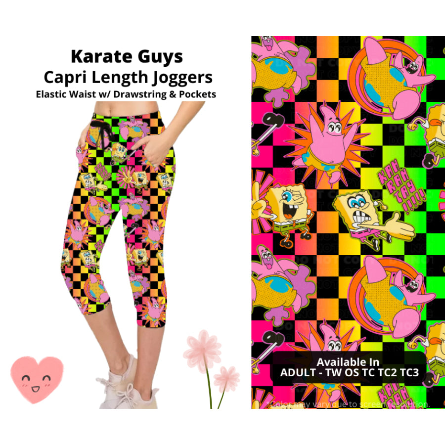 Preorder Custom Styles - Karate Guys - Closes 3 Mar - ETA mid Jun 2025 Leggings