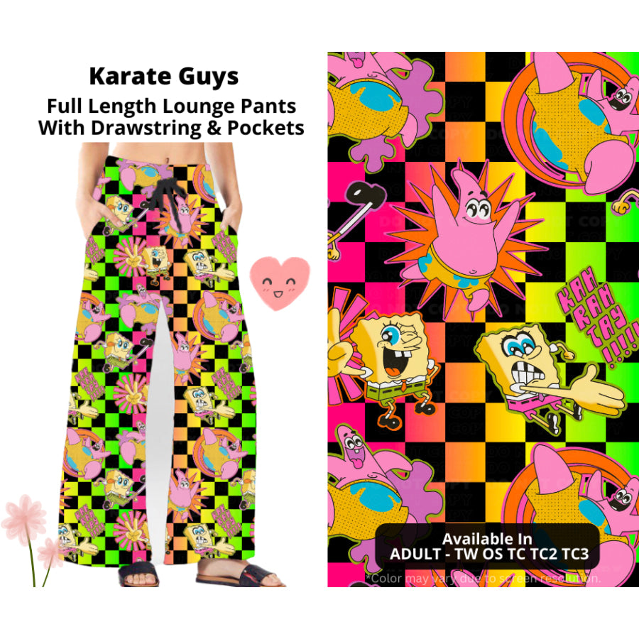 Preorder Custom Styles - Karate Guys - Closes 3 Mar - ETA mid Jun 2025 Leggings