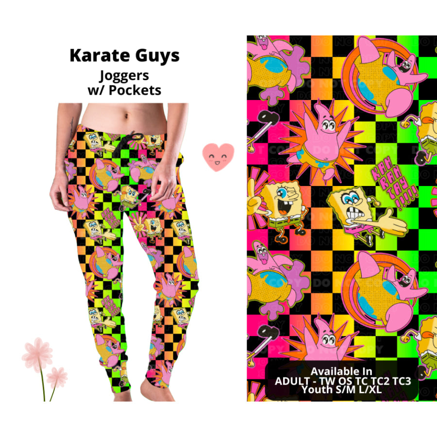 Preorder Custom Styles - Karate Guys - Closes 3 Mar - ETA mid Jun 2025 Leggings