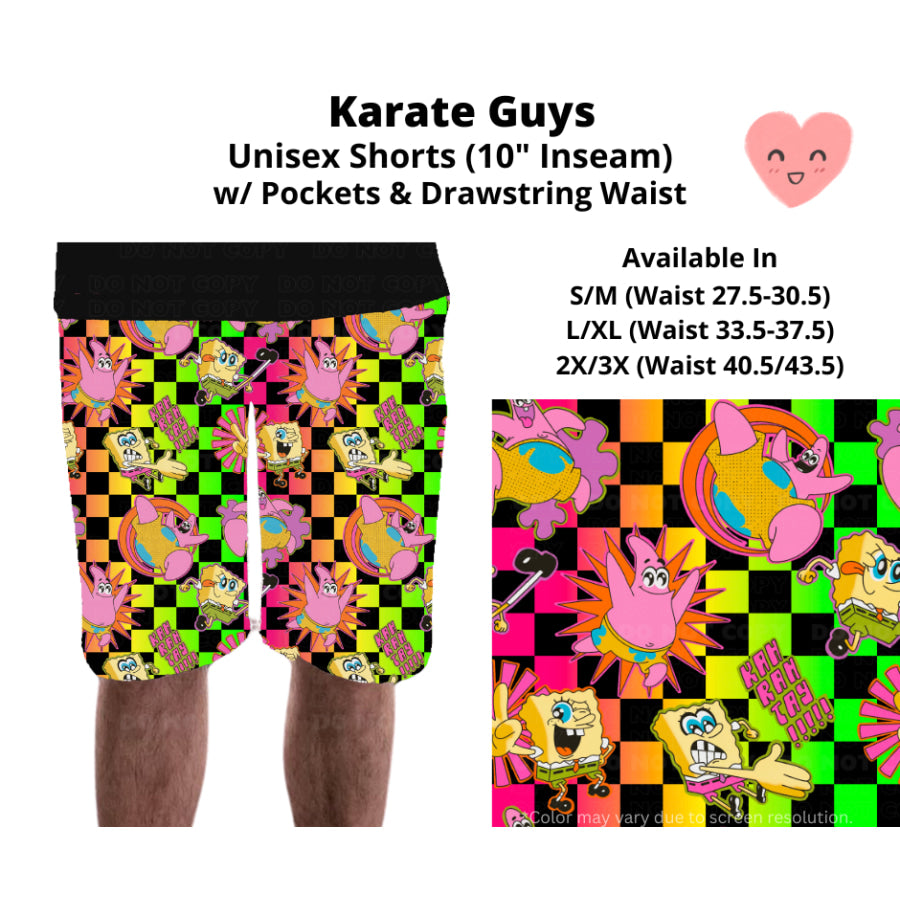 Preorder Custom Styles - Karate Guys - Closes 3 Mar - ETA mid Jun 2025 Leggings