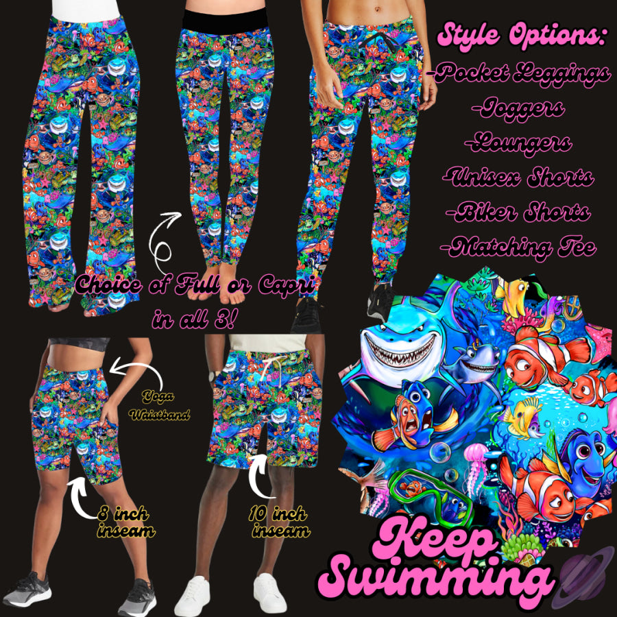 Preorder Custom Styles - Keep Swimming - Closes 11 Mar - ETA late Jun 2025 Streetwear