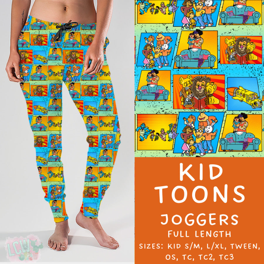 Preorder Custom Styles - Kid Toons - Closes 5 Mar - ETA late May 2025 Leggings