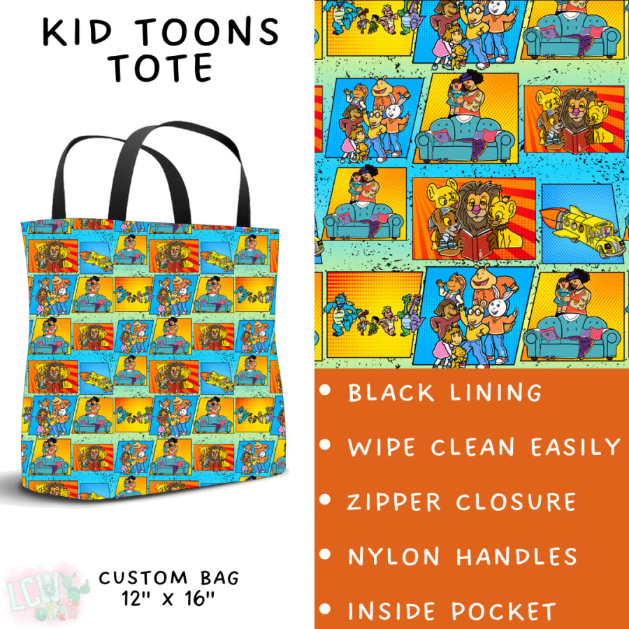 Preorder Custom Styles - Kid Toons - Closes 5 Mar - ETA late May 2025 Leggings