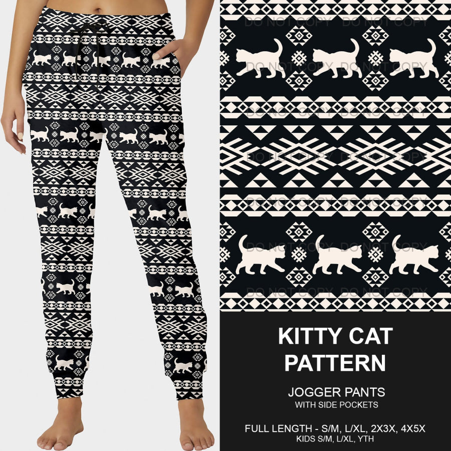 PREORDER Custom Styles - Kitty Cat Pattern - Closes 4 Mar - ETA late May 2025 Loungewear