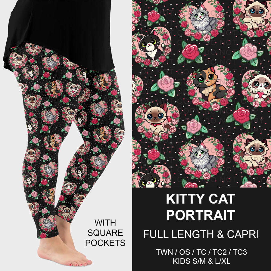 Preorder Custom Styles - Kitty Cat Portrait - Closes 2 Dec - ETA early Mar 2026 Loungewear