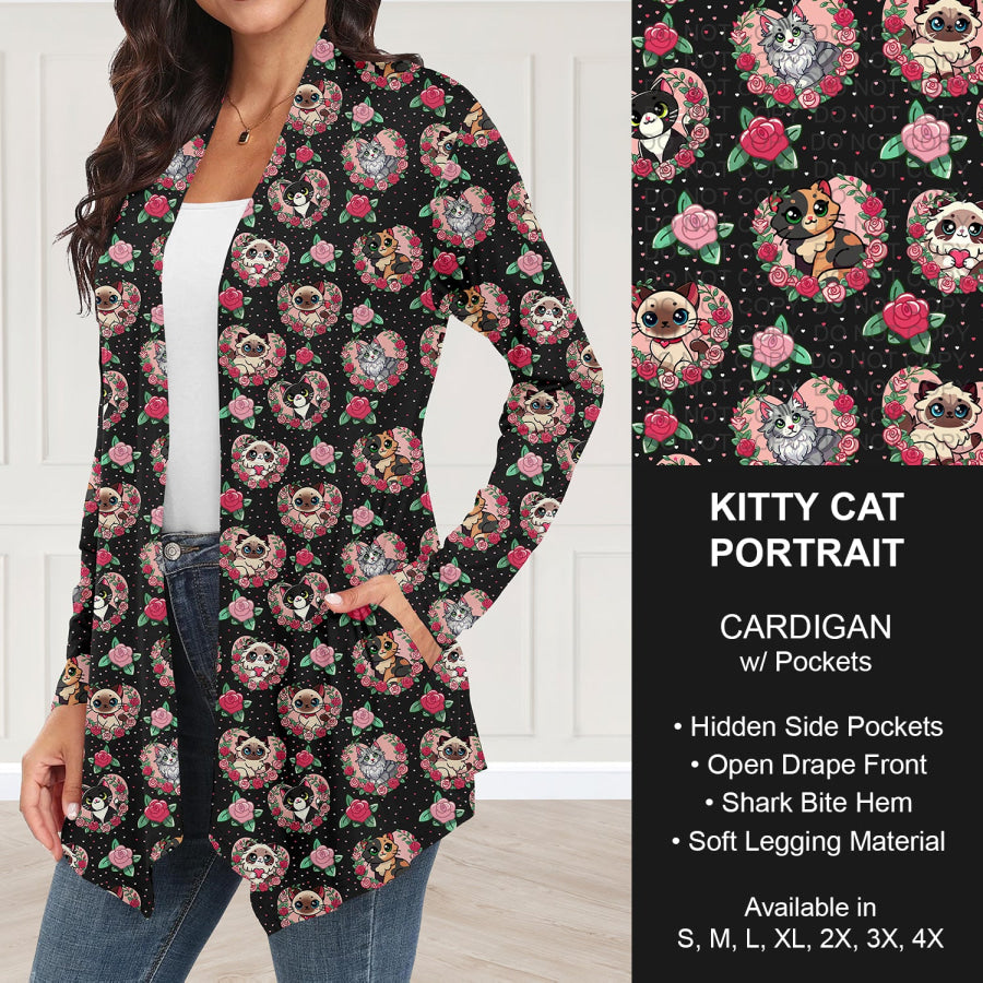 Preorder Custom Styles - Kitty Cat Portrait - Closes 2 Dec - ETA early Mar 2026 Loungewear
