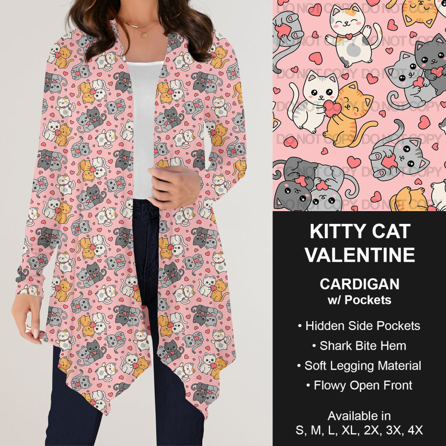 PREORDER Custom Styles - Kitty Cat Valentine - Closes 26 Nov - ETA early Feb 2025 Loungewear