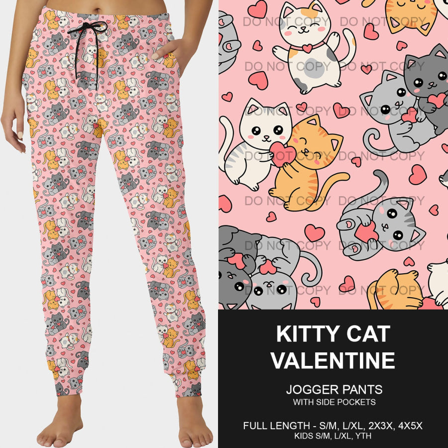 PREORDER Custom Styles - Kitty Cat Valentine - Closes 26 Nov - ETA early Feb 2025 Loungewear