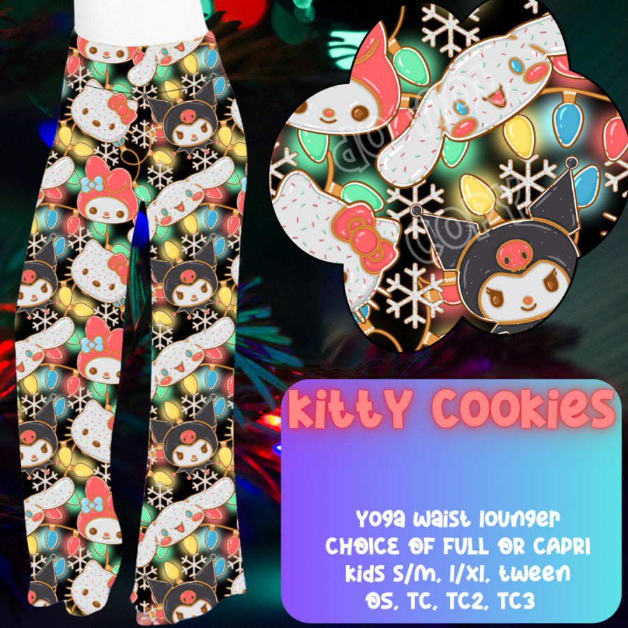 PREORDER Custom Styles - Kitty Cookies - Closes 1 Oct - ETA late Dec 2024 Leggings