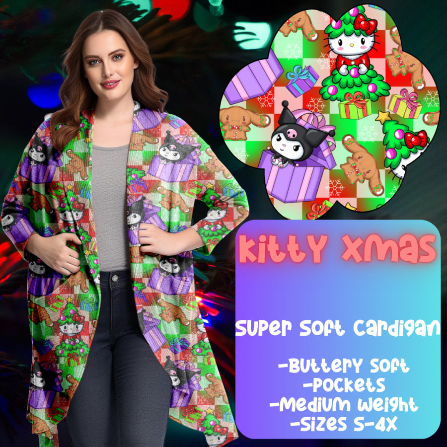 PREORDER Custom Styles - Kitty Xmas - Closes 1 Oct - ETA late Dec 2024 Leggings