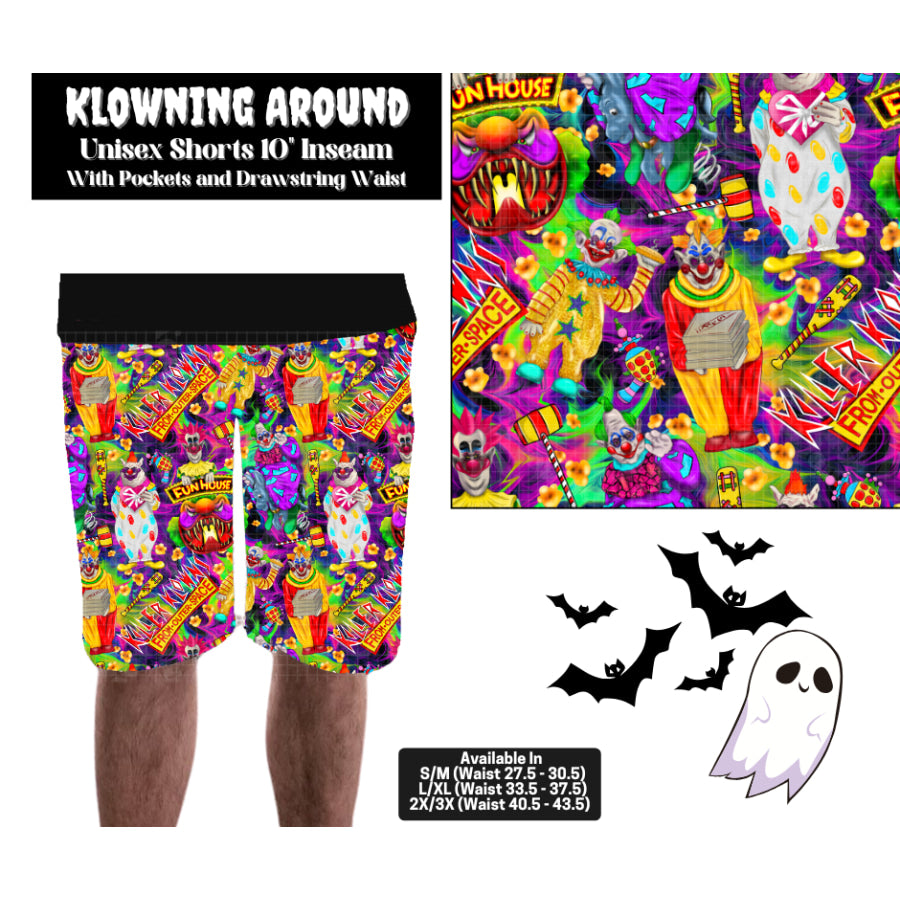 Preorder Custom Styles - Klowning Around - Closes 28 May - ETA late Sep 2025 Leggings