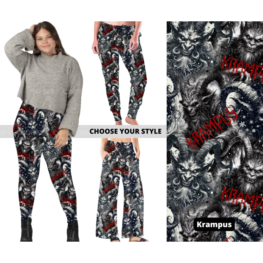 PREORDER Custom Styles - Krampus - Closes 7 Oct - ETA late Dec 2024 Leggings