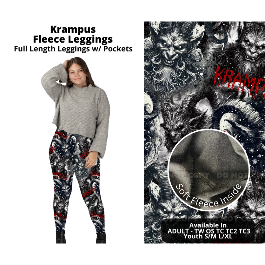 PREORDER Custom Styles - Krampus - Closes 7 Oct - ETA late Dec 2024 Leggings