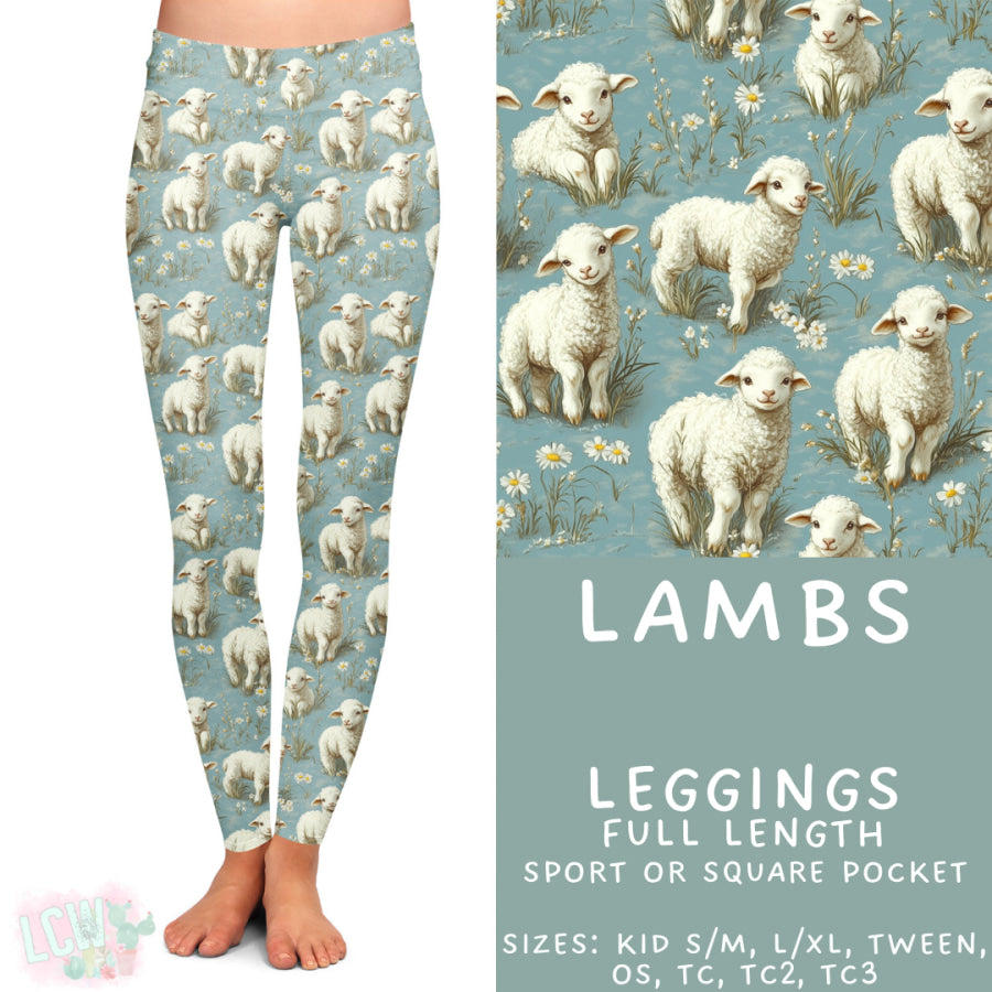 Preorder Custom Styles Lambs Closes 11 Sep ETA late Nov 2025 Leggings