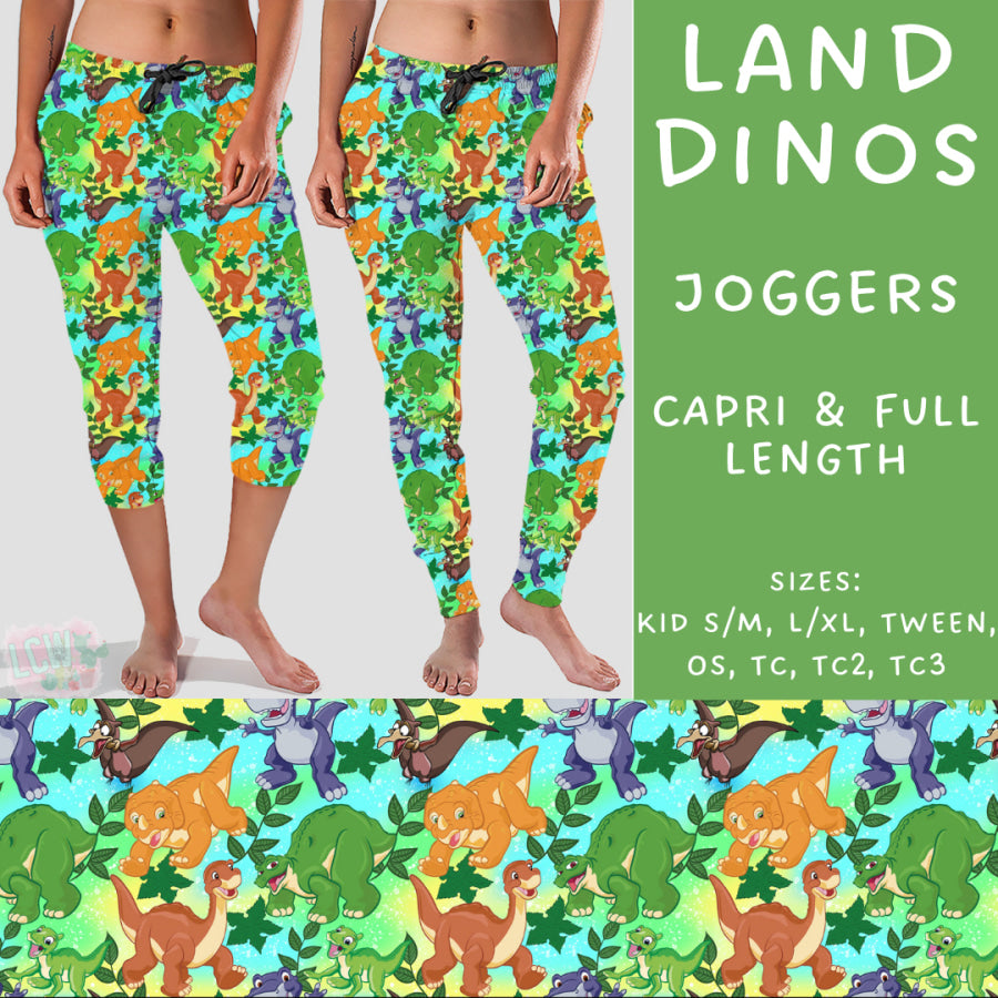 Preorder Custom Styles - Land Dinos - Closes 11 Oct - ETA late Dec 2024 Leggings