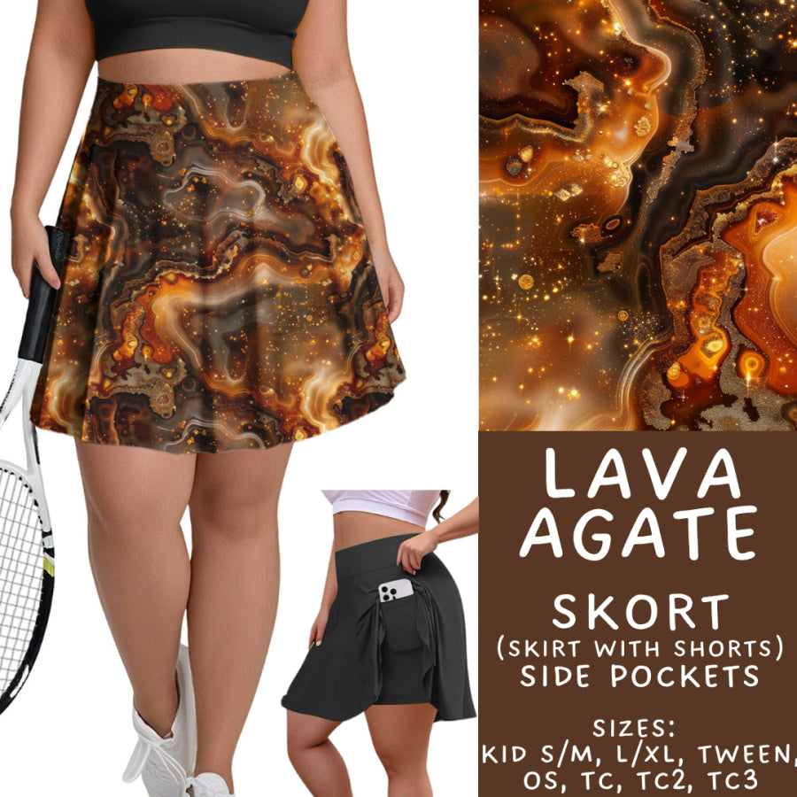 Preorder Custom Styles - Lava Agate - Closes 17 Nov - ETA early Feb 2026 Leggings
