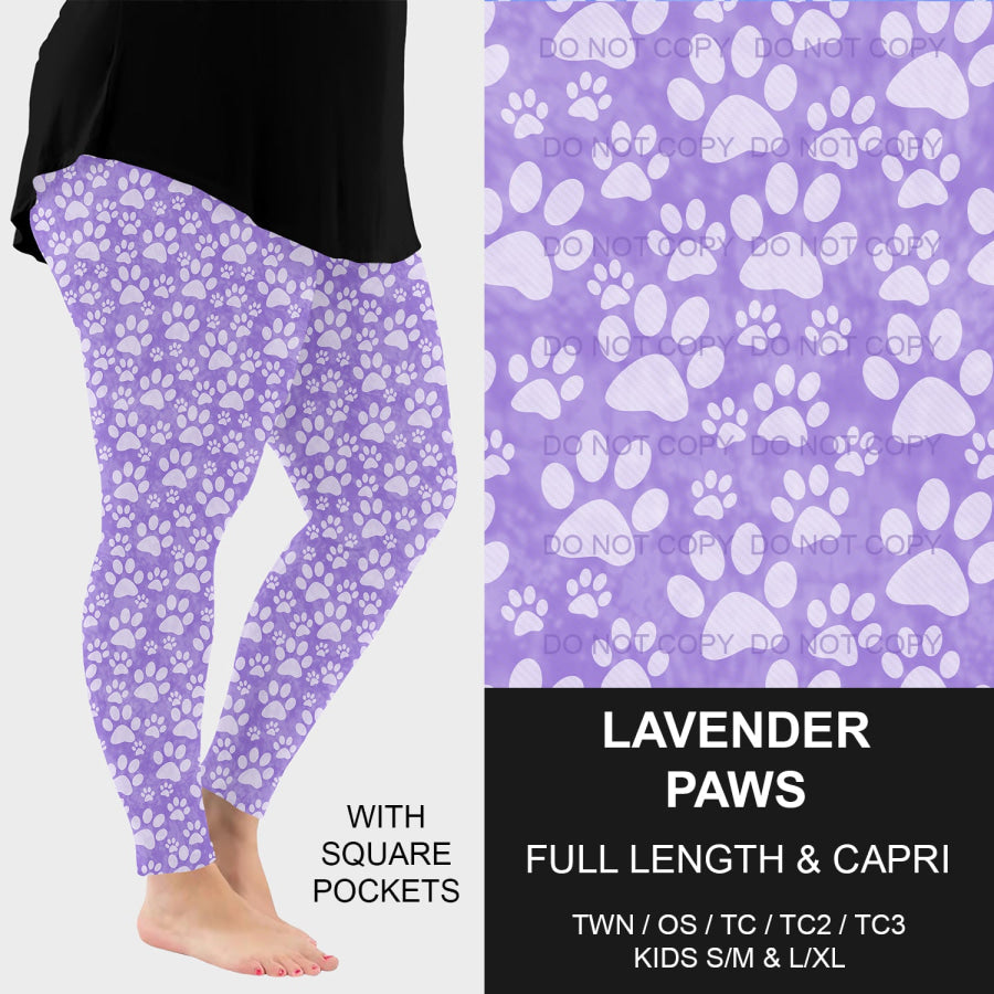 PREORDER Custom Styles - Lavender Paws - Closes 18 Mar - ETA mid Jun 2025 Loungewear