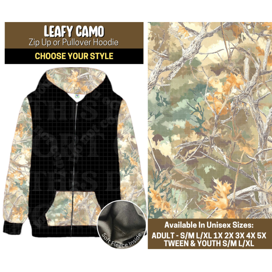 Preorder Custom Styles Leafy Camo Closes 12 Sep ETA mid Jan 2026 Leggings