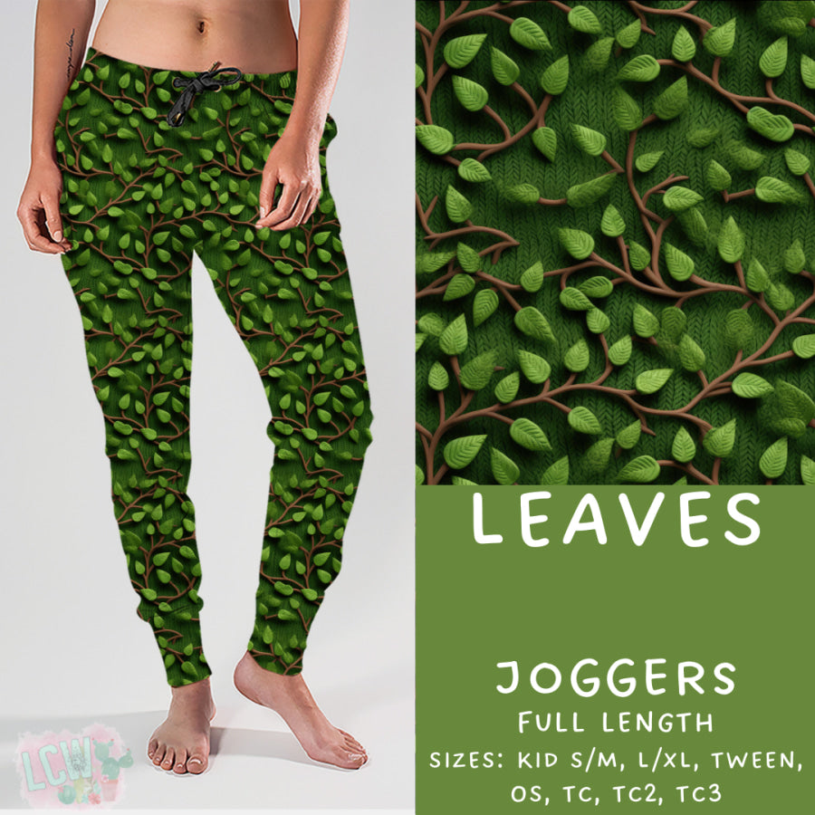 Preorder Custom Styles - Leaves - Closes 24 Feb - ETA mid May 2025 Leggings