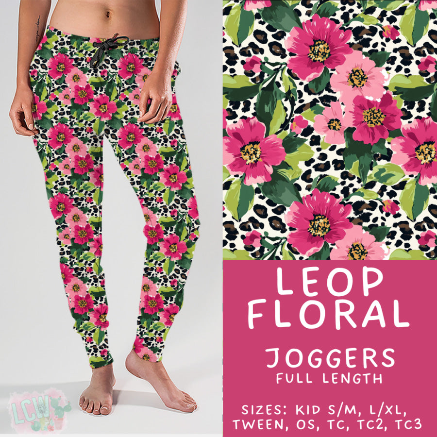 Preorder Custom Styles - Leop Floral - Closes 29 Sep - ETA late Dec 2025 Leggings