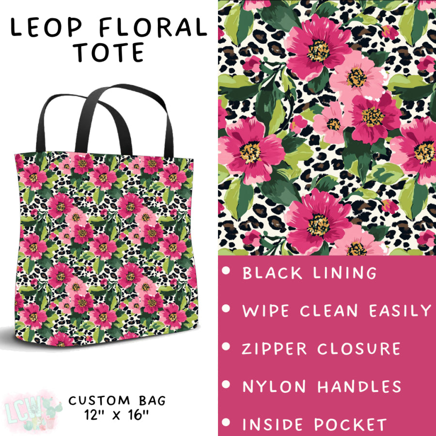 Preorder Custom Styles - Leop Floral - Closes 29 Sep - ETA late Dec 2025 Leggings