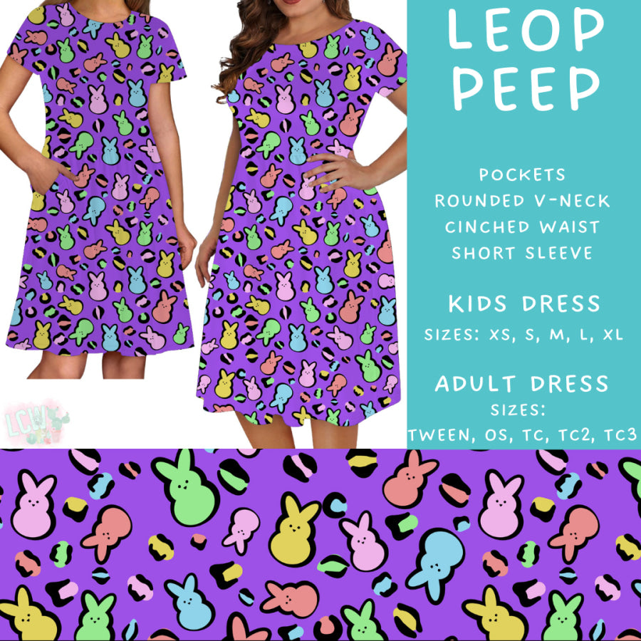 Preorder Custom Styles - Leop Peep - Closes 17 Feb - ETA late Apr 2025 Leggings