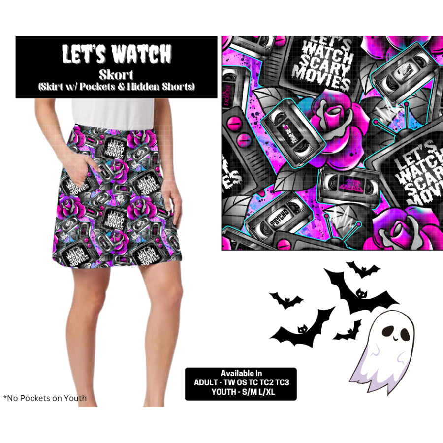 Preorder Custom Styles - Let’s Watch - Closes 28 May - ETA late Sep 2025 Leggings