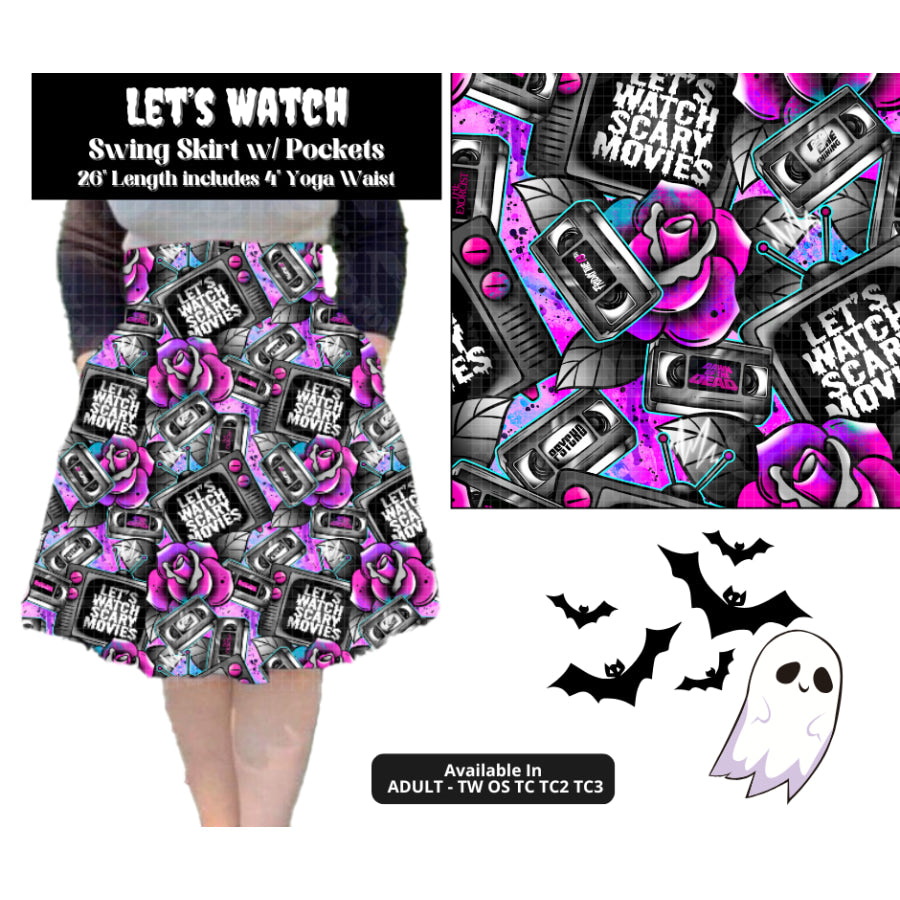 Preorder Custom Styles - Let’s Watch - Closes 28 May - ETA late Sep 2025 Leggings
